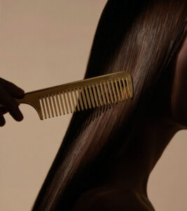 Des cheveux doux et brillants après un soin Had Spa.